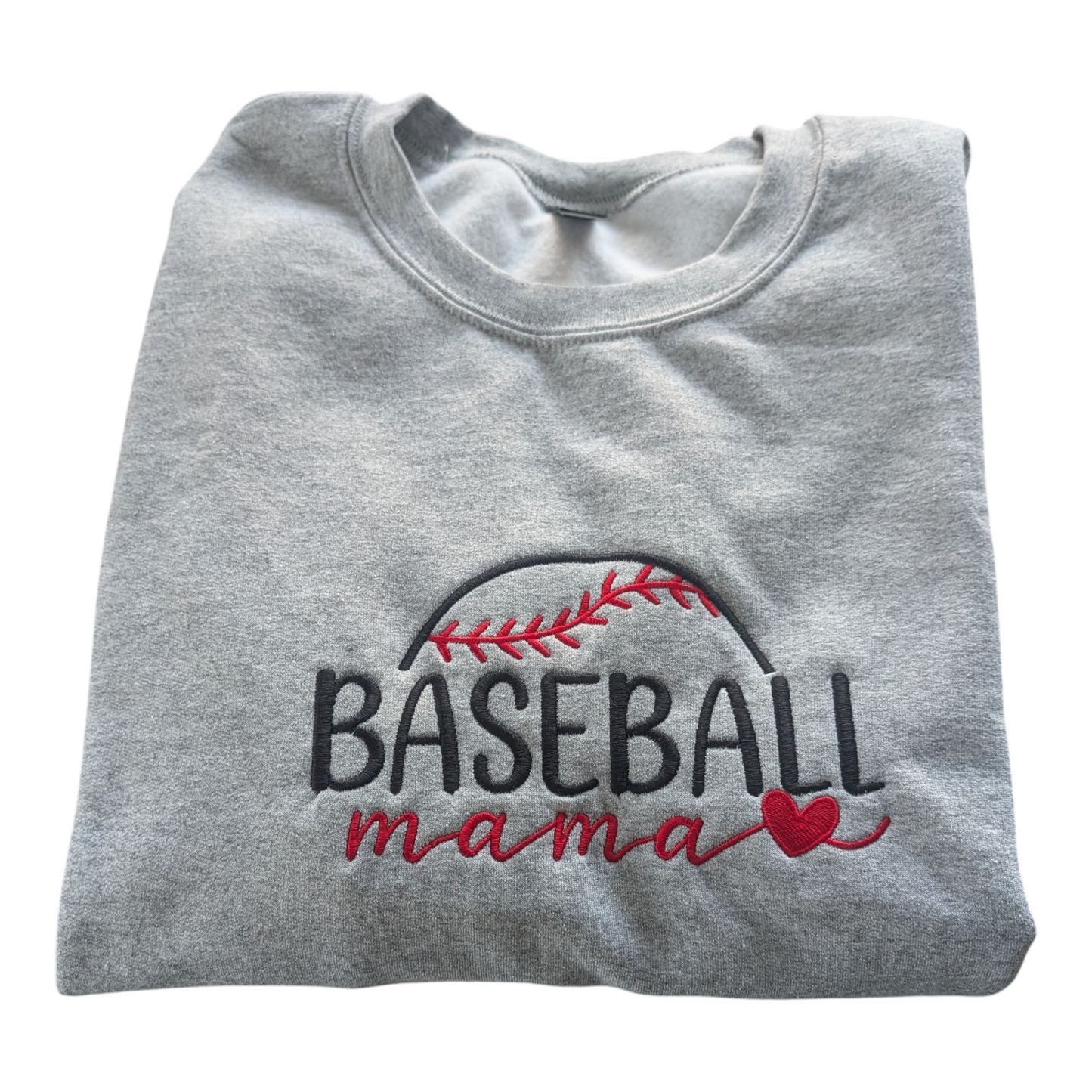 Baseball Mama Crewneck Fleece