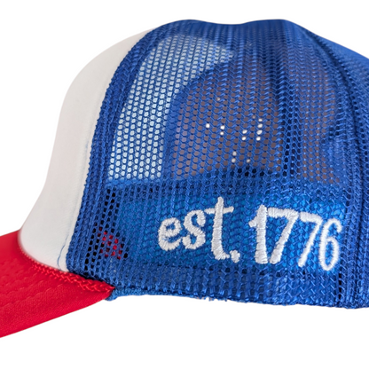 USA bow trucker hat