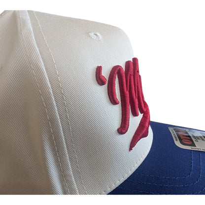 'Merica puff stitch cap